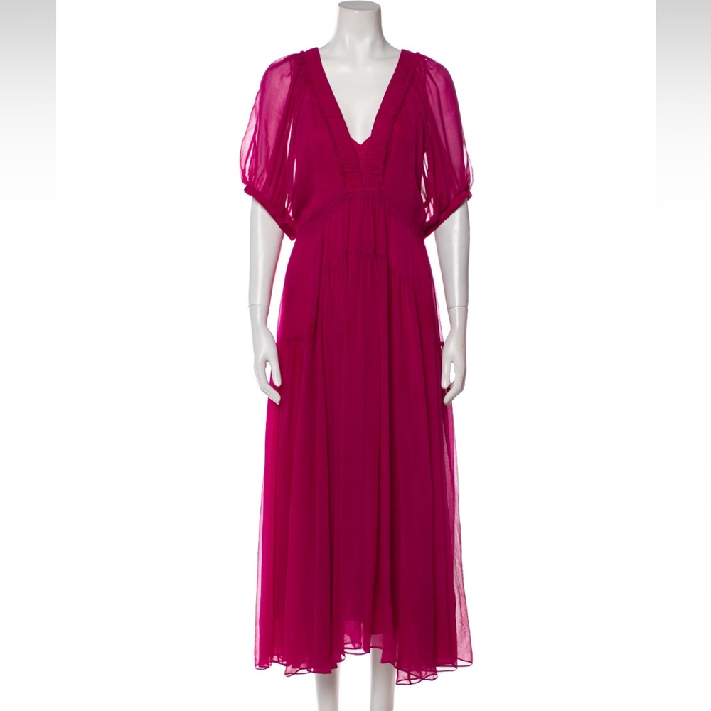 La Ligne Pink Maxi Dress